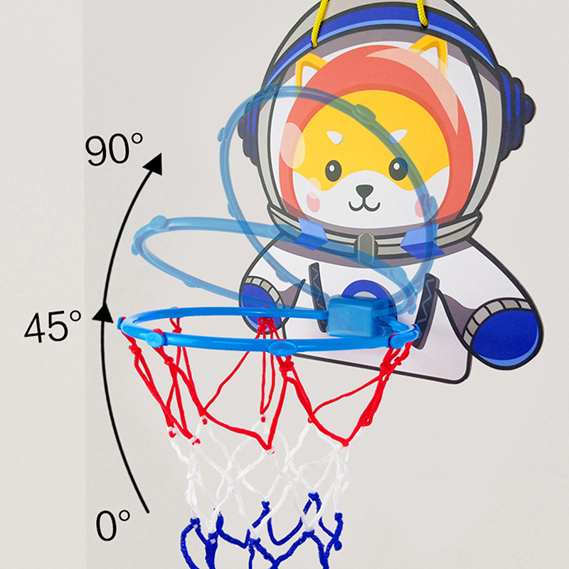 Outdoor Sport Games For Kids - Kids Adjustable Basketball Stands Cartoon Animals