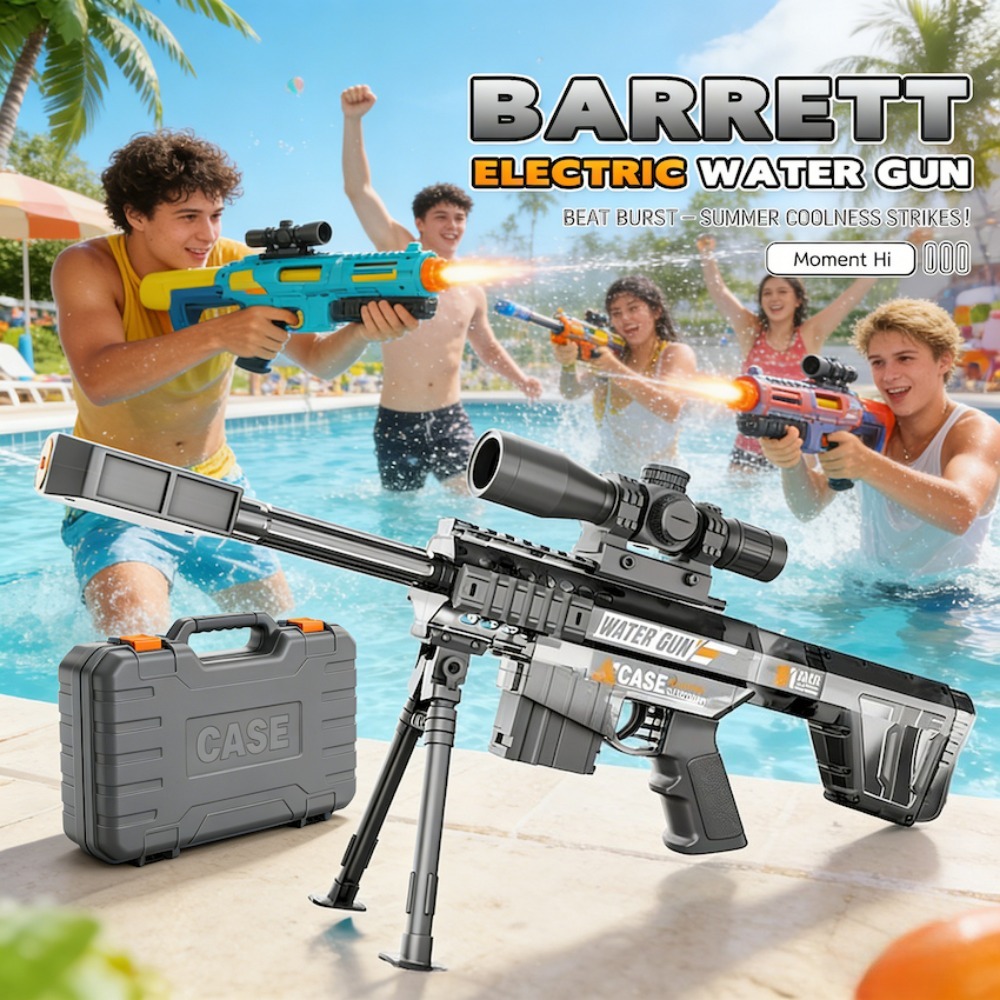Outdoor Sport Games For Kids - Electric Automatic Sniper Water Gun Toy