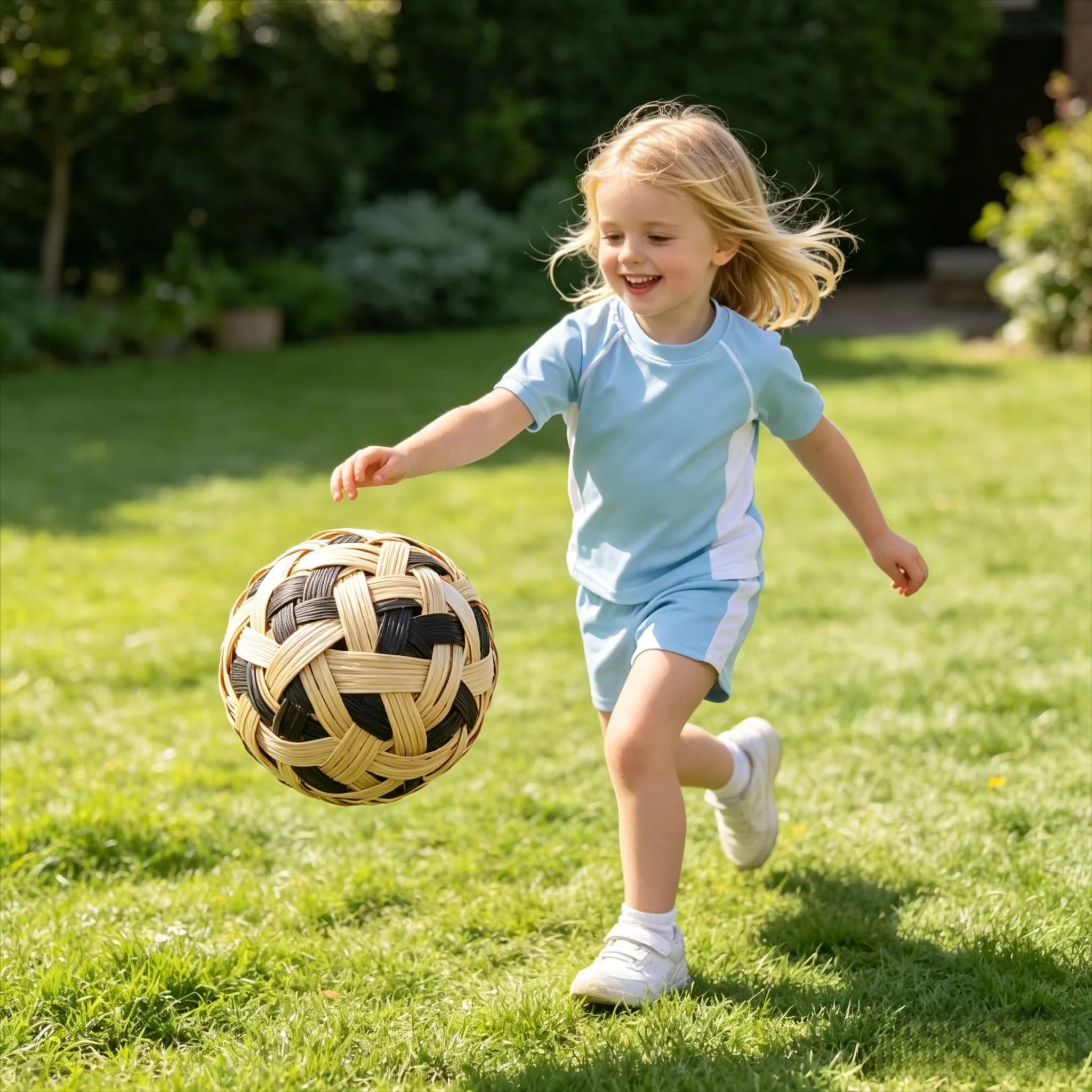 Kids Sepak Takraw Rattan Ball  - огляд і ціна Outdoor Sport Games