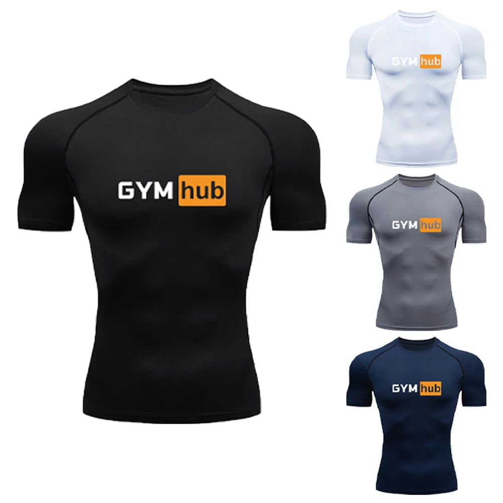 Gym Hub Printed Men's Compress - огляд і ціна Outdoor Sport.Hub