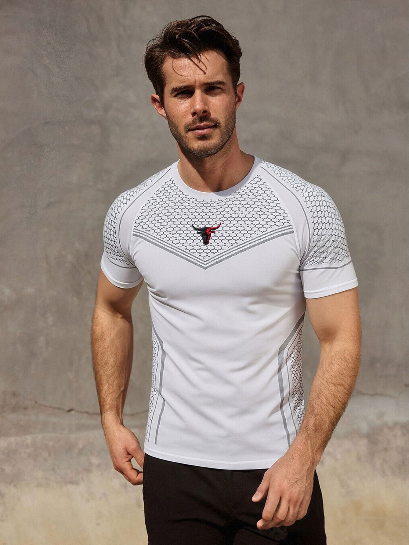 Gym Hub Printed Men's Compress - огляд і ціна Outdoor Sport.Hub