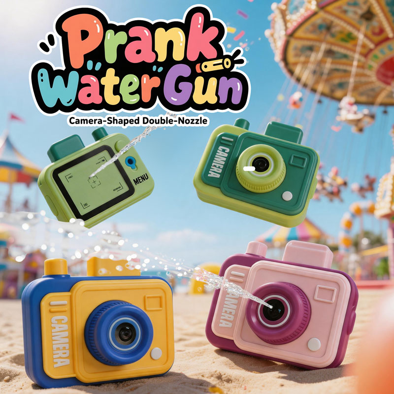 Double-sided Water Gun Camera  - огляд і ціна Outdoor Sport Games For Kids