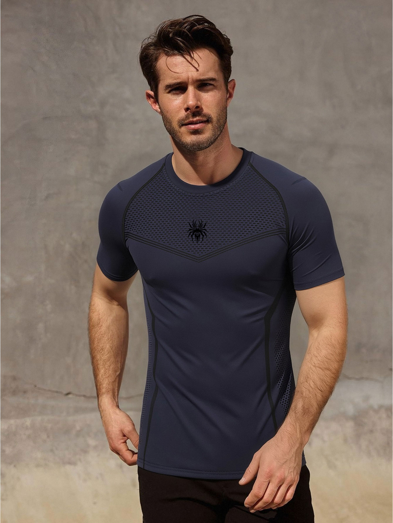 Gym Hub Printed Men's Compress - огляд і ціна Outdoor Sport.Hub